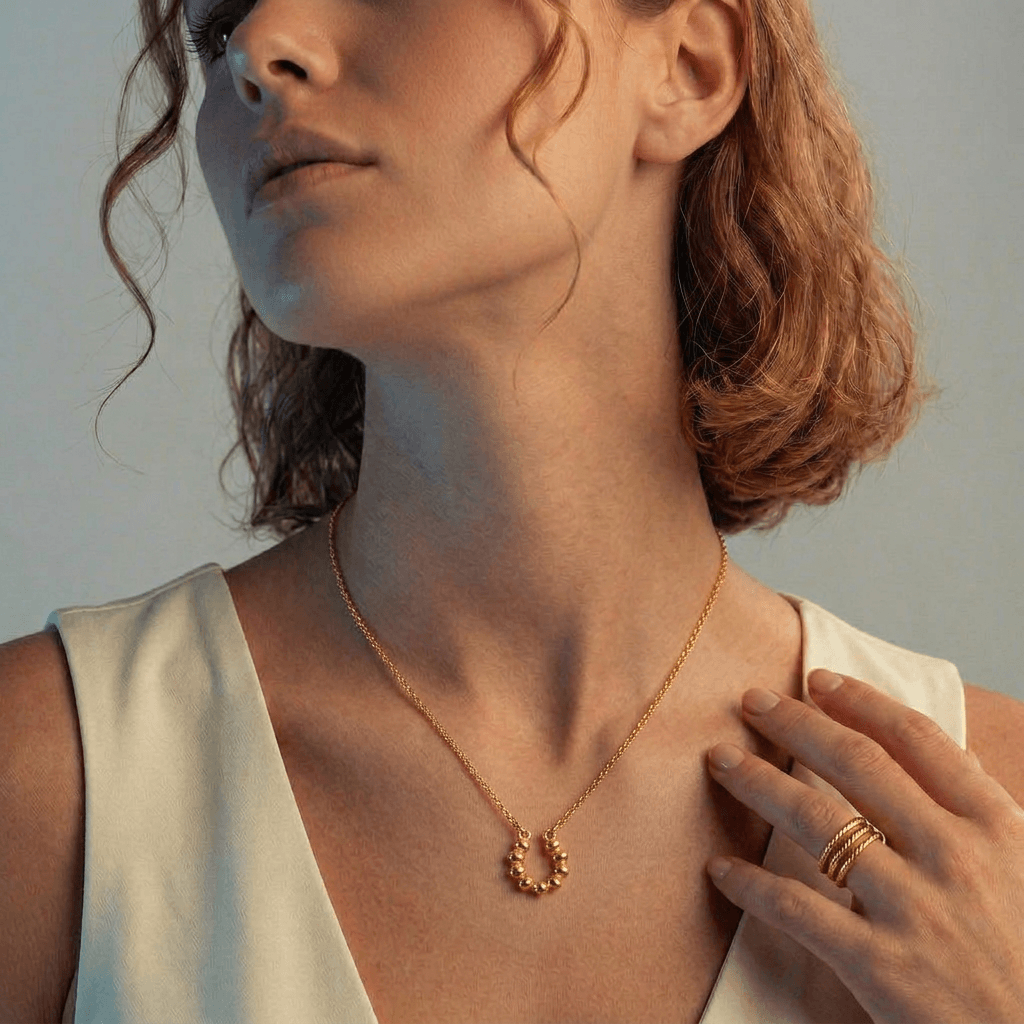 Colar Perla Banhado em Ouro 18k