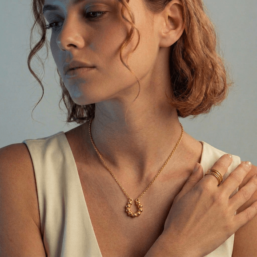 Colar Perla Banhado em Ouro 18k